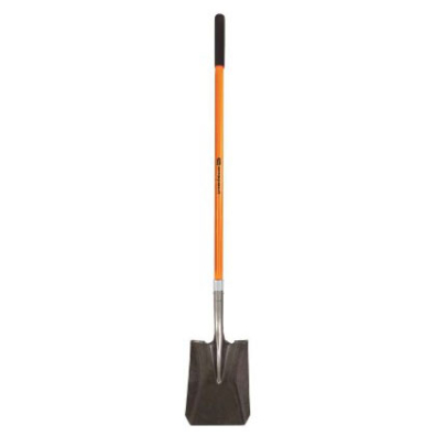 Import Square Mouth Shovel w/Long Handle