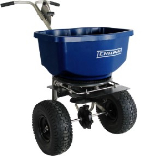 SureSpread ALL SEASON 100lb Professional Stainless Steel Push Spreader