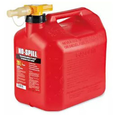 No-Spill 5 Gallon (20 Litre) Fuel Can